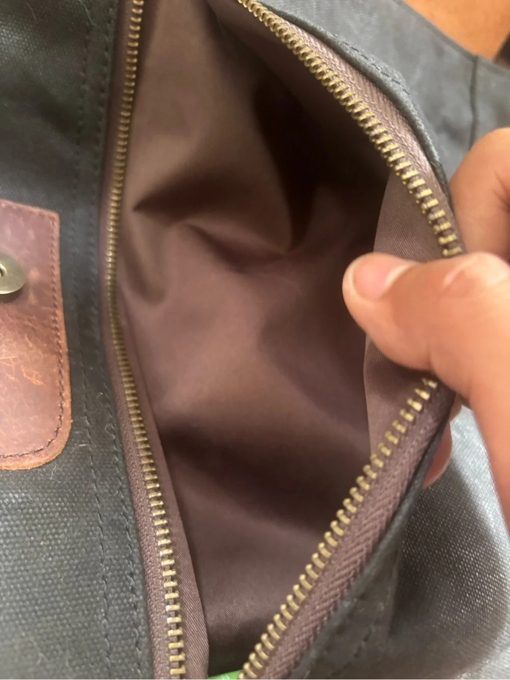 Ephiphanie leather Camera bag bag backpack